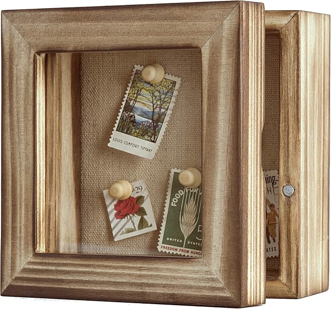 Freezing point Shadow Box Frame 5x5 Shadow Box Display Case Cabinet Picture by Freezingpoint