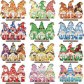 YooNotee 12 Sets Gnome Interchangeable Seasonal Diamond Art Tabletop by Unknown