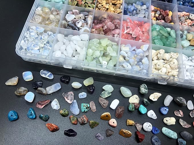 Gemstone Beads Natural Irregular Shaped Stone Chips Crystal Energy Healing Power - Image 8