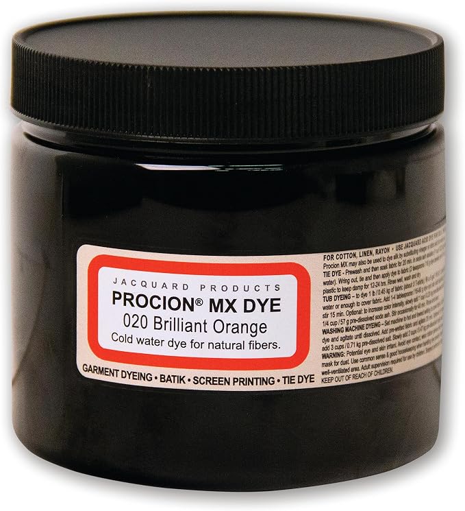 Procion Mx Dye Brilliant Orange 8Oz by Jacquard