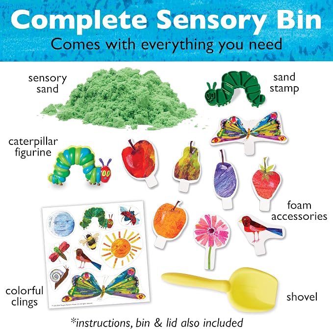 Creativity for Kids The Very Hungry Caterpillar Sensory Bin - Image 3