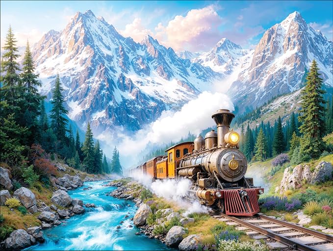 1000 Piece Jigsaw Puzzle for Adults by PrimeTimePuzzles