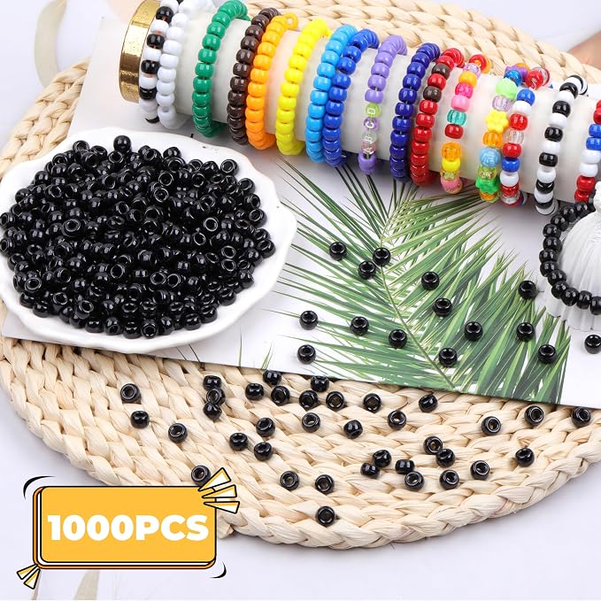 Black Pony Beads Bulk - Image 3
