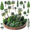 Tigeen 28 Pcs Model Trees Mixed Model by Tigeen