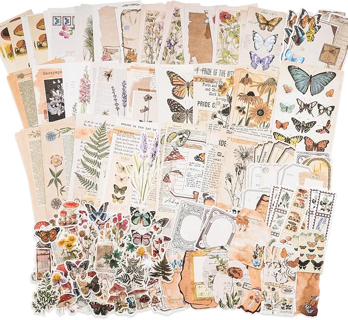 Knaid Vintage Scrapbook Supplies Pack by Knaid