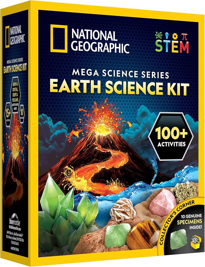 National Geographic Earth Science Kit by BlueMarbleToys