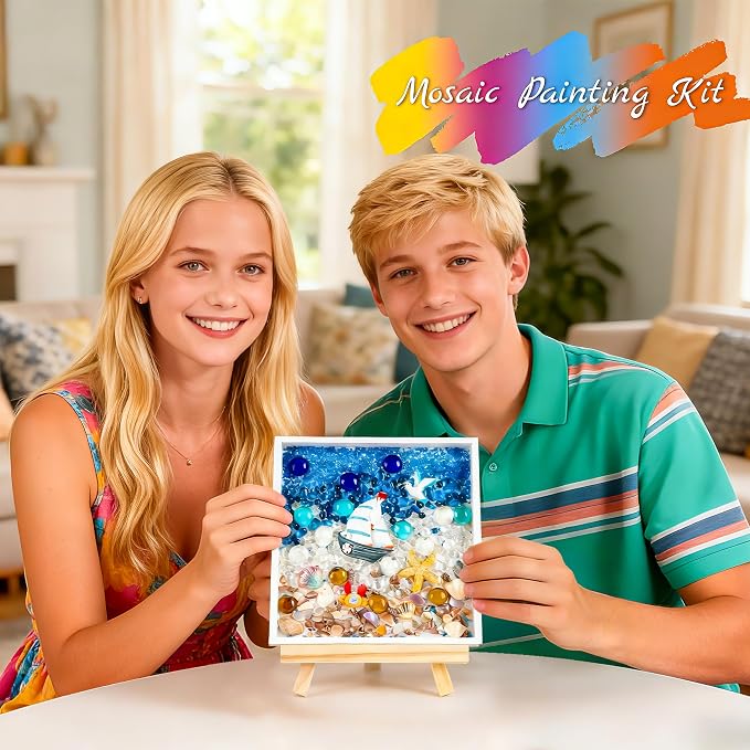Joyclub DIY Mosaic Painting Kit Mosaic Kits - Image 6