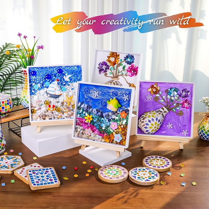 Joyclub DIY Mosaic Painting Kit Mosaic Kits - Image 5