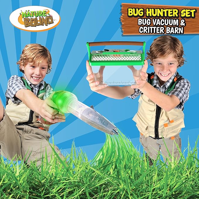 Nature Bound Bug Catcher Toy, Eco-Friendly Bug Vacuum, Catch and Release - Image 4