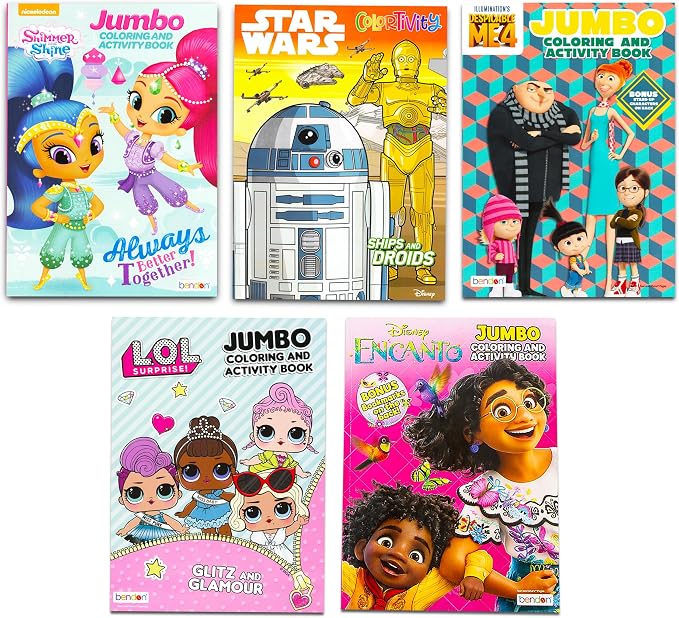 16 Bulk Coloring Books for Kids Ages 4-8 - Image 4