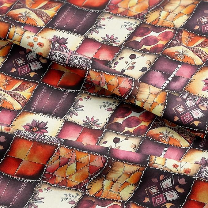 100% Cotton Fabric by the Yard – Turkish Quality Quilting & Sewing Fabric - Image 7