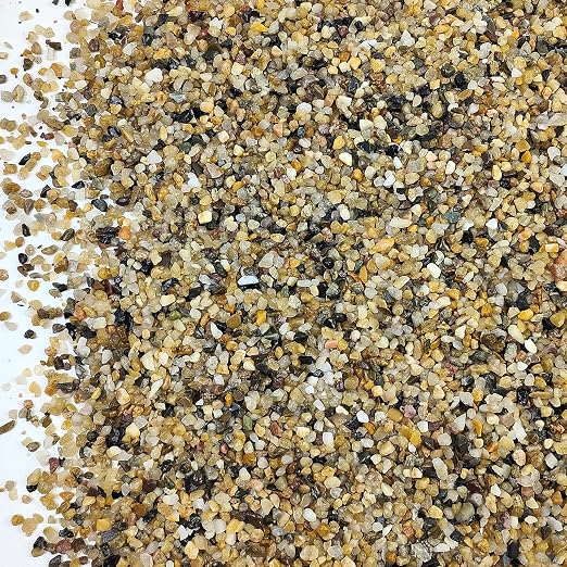 5LB Coarse Sand, Colored Rocks Pebbles, Quartz Sand by SHIZWU