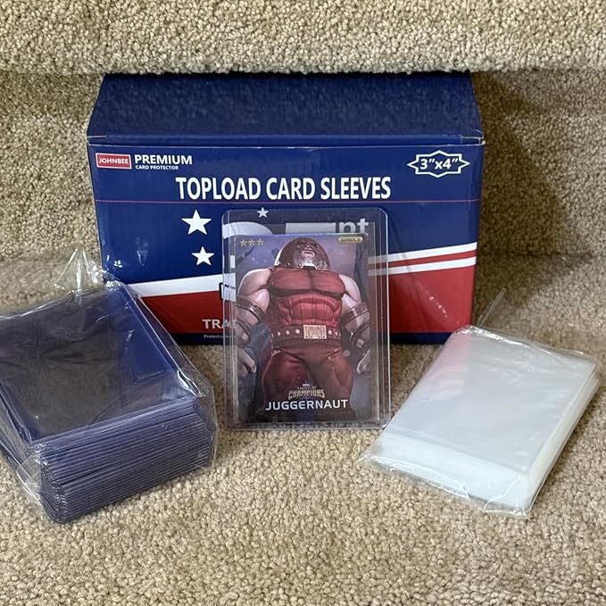 1000 Card Sleeves Top Loaders for Cards, 35pt 3"x4" Clear | Fit 2.5" x 3.5" - Image 9