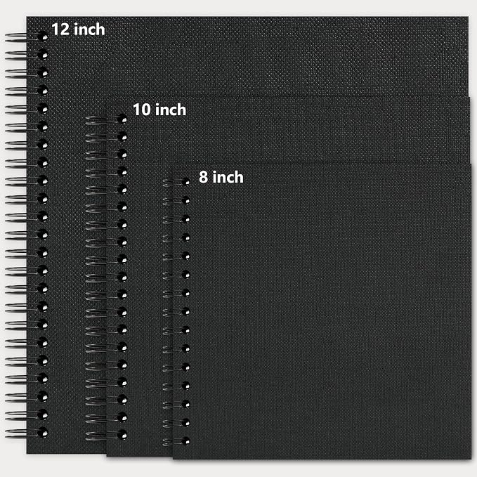 Vienrose Scrapbook Album 10x10 Inch Blank Thick Kraft Paper DIY Scrapbooking - Image 5