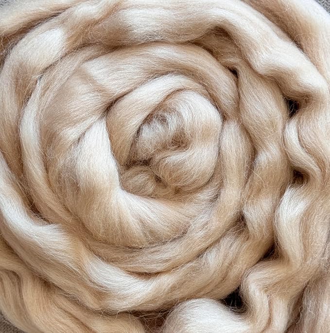 Pure Wool roving, 2 OZ. Best Wool - Image 5