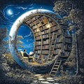 MINIWAN Magic Moon Library Jigsaw Puzzles by MINIWAN