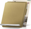 OAZ 2 Pieces 9 x 11 inch Canvas Repair Patches Canvas Fabric Patch Self-Adhesive Canvas Repair Tape Waterproof Outdoor Gear Repair Patch Kit for Boat Cover Awning Sofa Chair Couch Tent Bag (Khaki)