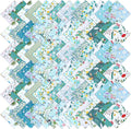 84 Pcs Green Charm Packs for Quiltings, Cotton Quilting Fabric Bundles by Unknown
