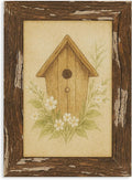 puthiac 5x7 Rustic Farmhouse Picture Frame, Warm Walnut, 1 Pack | Distressed by PUTHIAC