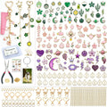 Kupor 342Pcs DIY Keychain Making Kit – 25 Keychains, Storage Box & Instruction by Unknown
