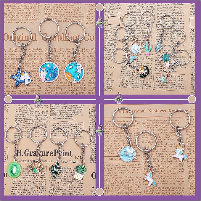 HAUTOCO 100pcs Keychain Rings - Image 7