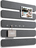Fluxynara Cork Board Alternative Felt Strip Board 5-Pack 13"x2", Office Pin by FLUXYNARA