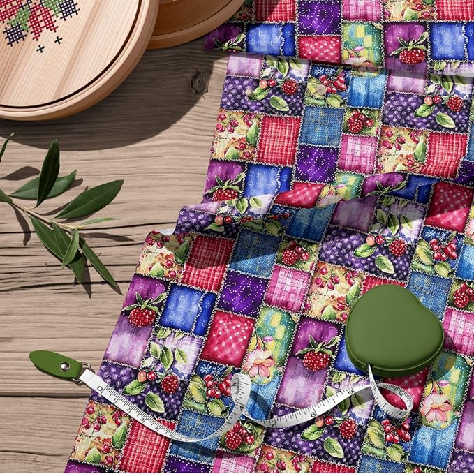100% Cotton Fabric by the Yard – Turkish Quality Quilting & Sewing Fabric - Image 9