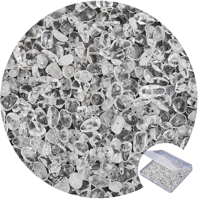 456 PCs Natural Chip Stone Beads, 5-8mm Irregular Multicolor Gemstones Loose by BONNY+BOXX