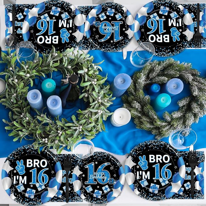 Qyeahkj 100 Pcs 16th Birthday Decorations - Image 7