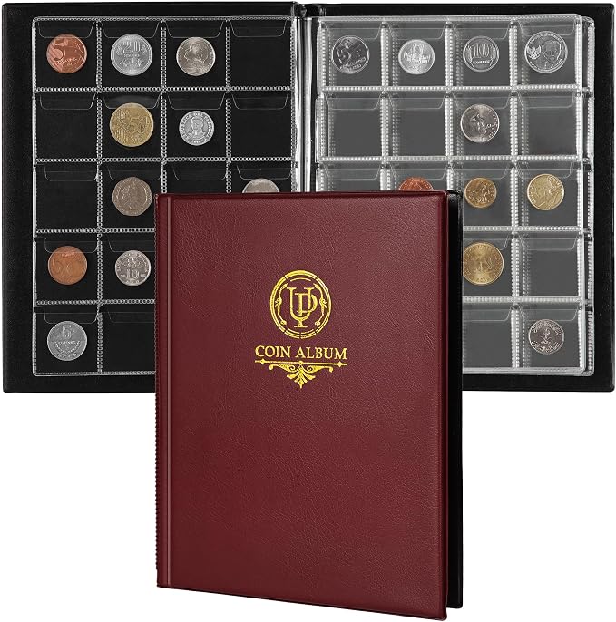 200 Pockets Coin Album by UnclePaul
