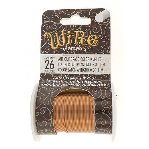 The Beadsmith Wire Elements 26-Gauge Lacquered Tarnish-Resistant Copper Wire - Image 7