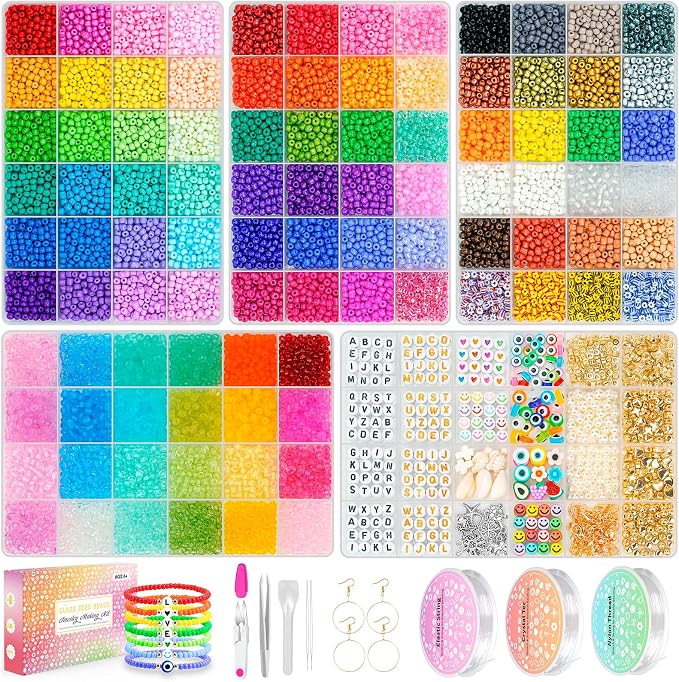 4mm Glass Seed Beads Waist Beads by Sistenia