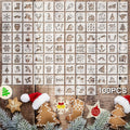 Fainne 100 Pcs 2 Inch Stencils Small Stencils by Fainne