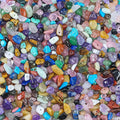 900pcs Natural Gemstone Chip Beads Bulk by Ouubuuy