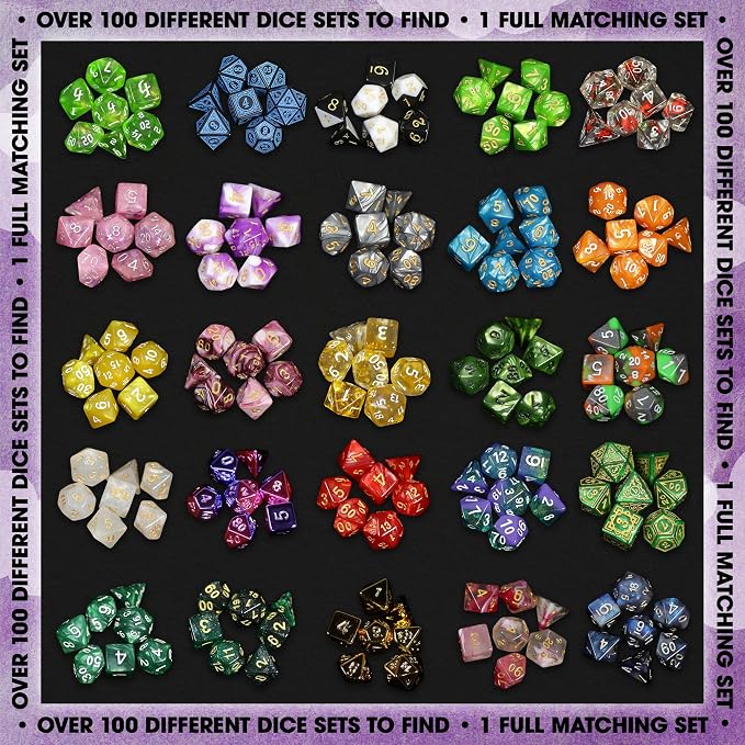 1985 Games Premium Mystery Dice, DND Dice Set, Premium RPG Dice, Suitable - Image 3