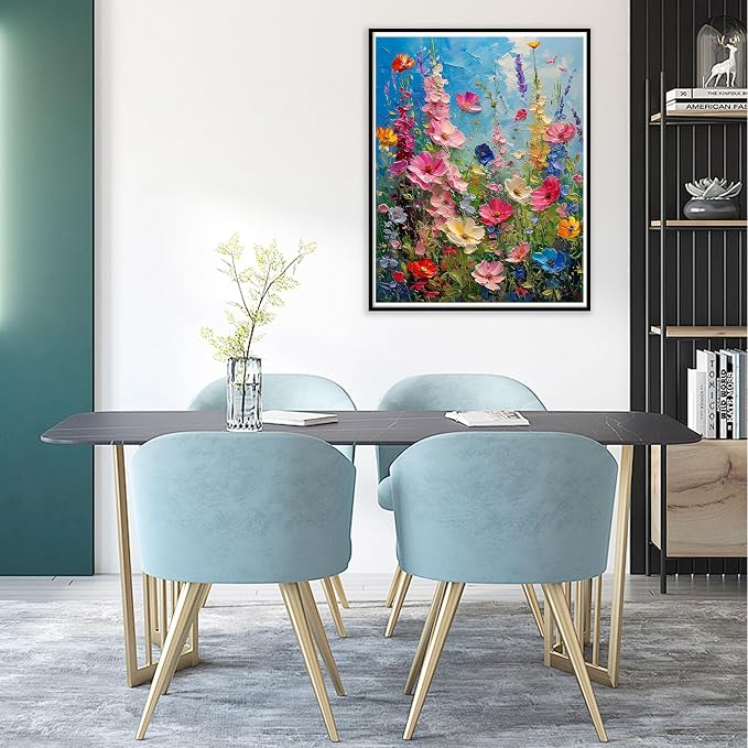 Hutarosl Wild Flowers Paint by Numbers Kits - Image 3