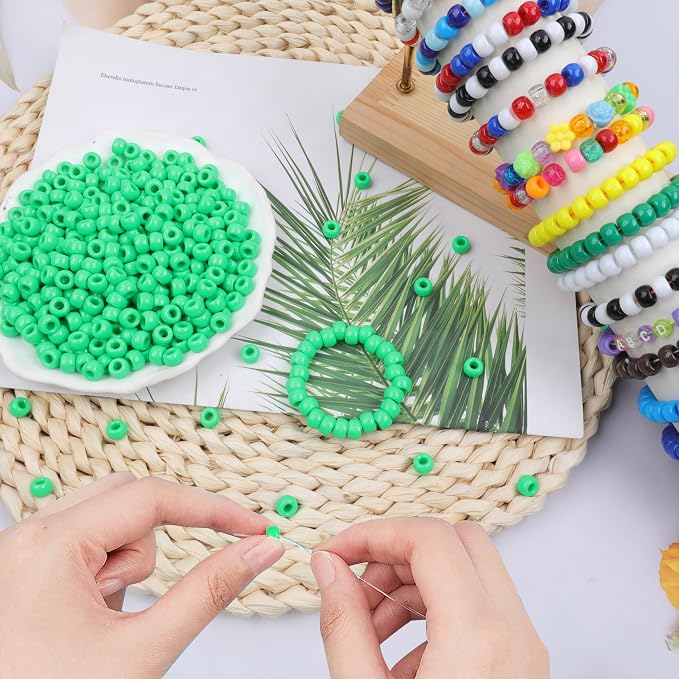 Green Pony Beads - Image 4