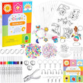286 PCS Shrink Art Paper Kit Includes 14 PCS Shrink Plastic Sheets and 272 PCS by Csyidio