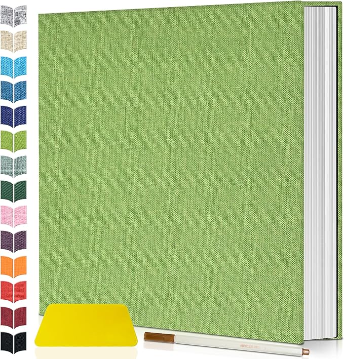 Artfeel Photo Album Self Adhesive Scrapbook, 120 Pages Large Photo Book by Artfeel