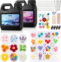 KISREL Epoxy Resin Kit, 16OZ Keychain Mold Resin Kit by KISREL
