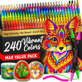 ARTISTRO 240 Precision Dual-Tip Acrylic Paint Markers – Paint Pens Set by ARTISTRO