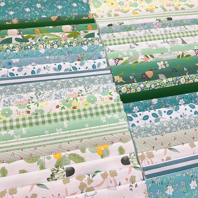 Cotton Fabric DIY Making Supplies Quilting Patchwork Fabric Fat Quarter Bundles - Image 5