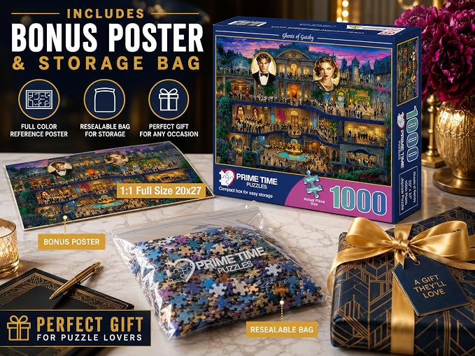 1000 Piece Jigsaw Puzzle for Adults - Image 4