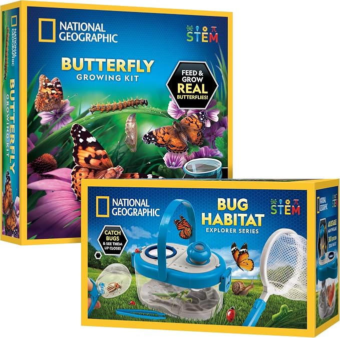 National Geographic Butterfly Growing & Bug Catcher Kit by BlueMarbleToys