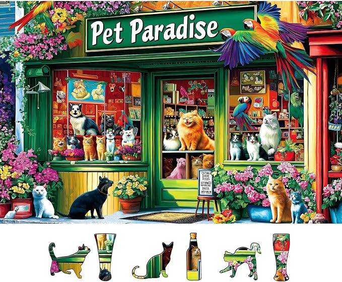 MINIWAN Paradise Pets 500 Piece Puzzle by MINIWAN