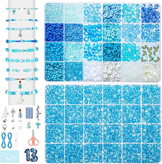 Goldwise 1989 Era Inspired Friendship Bracelet Making Kit by Goldwise