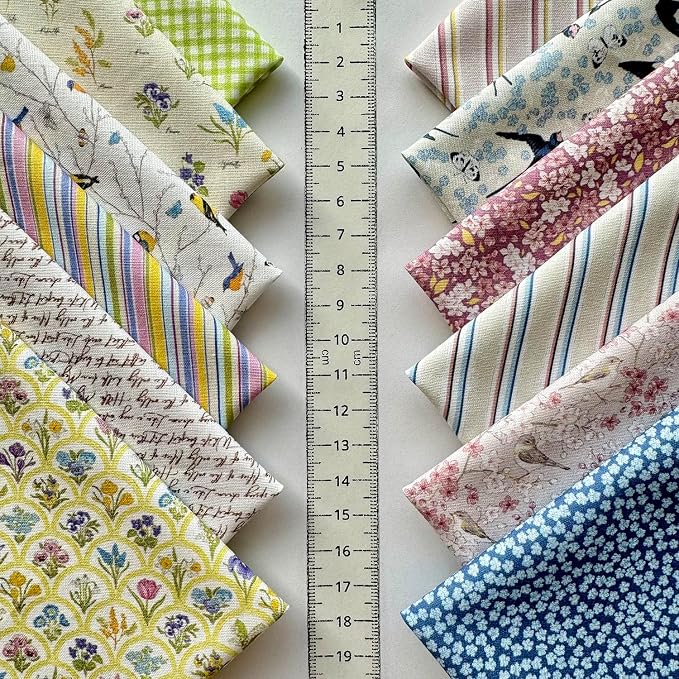 Spring Garden Floral Cotton Fabric Bundle – 60 Pre-Cut Squares, 100% Cotton 140 - Image 6