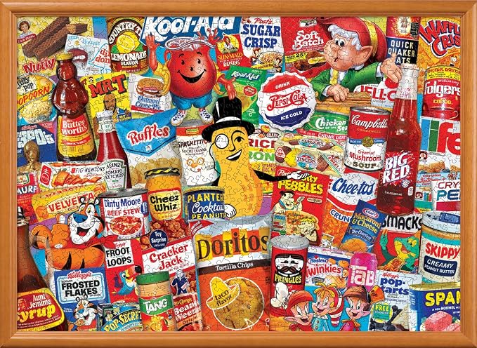 MasterPieces Puzzles 1000 Pieces Mom’s Pantry Collage Jigsaw, Vintage Kitchen - Image 6