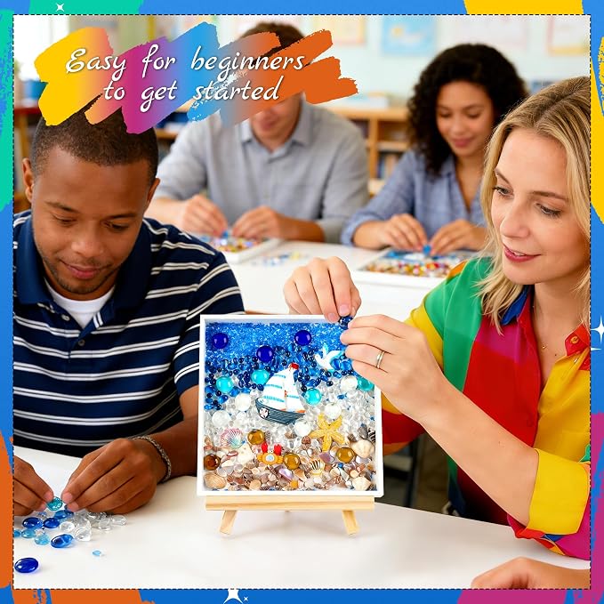Joyclub DIY Mosaic Painting Kit Mosaic Kits - Image 8