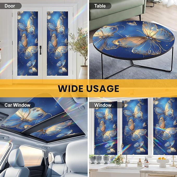 Stained Glass Window Privacy Film Static Cling - Image 8
